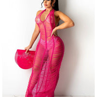 Summer Slash Maxi Beach Dress
