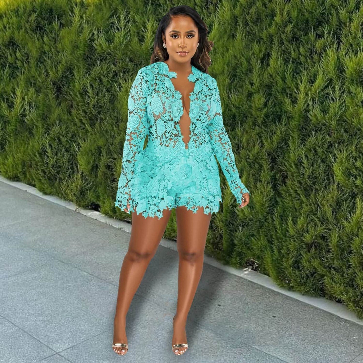 Laced For Beauty Two Piece Set