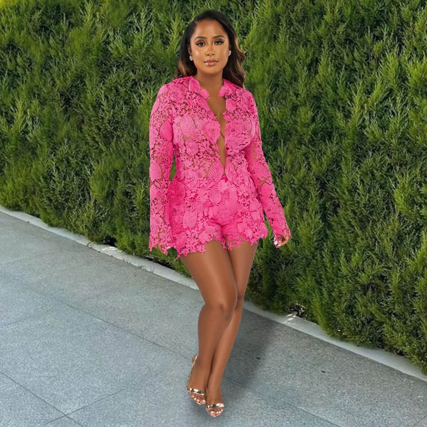 Laced For Beauty Two Piece Set