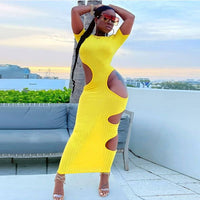Cut Out On You Maxi Dress
