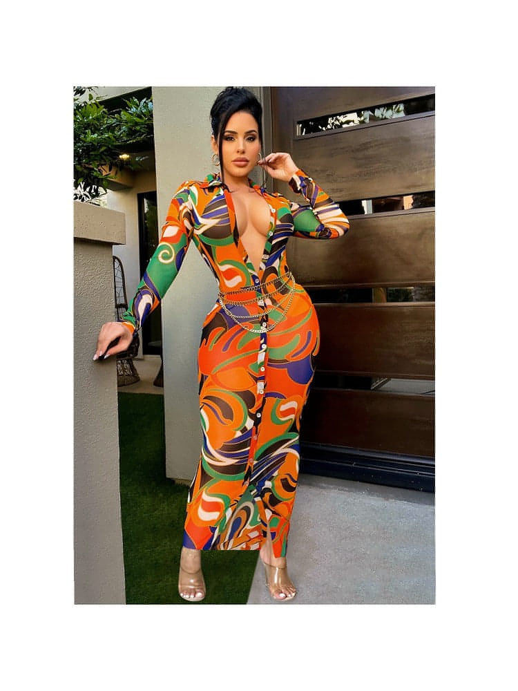 Summer Swirl Maxi Dress