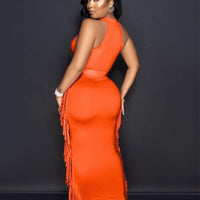 Crushing Rain Maxi Dress